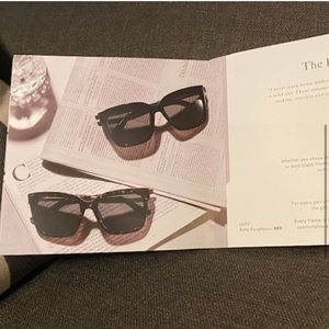 Rachel Zoe Box Style DIFF BELLA Sunglasses Black